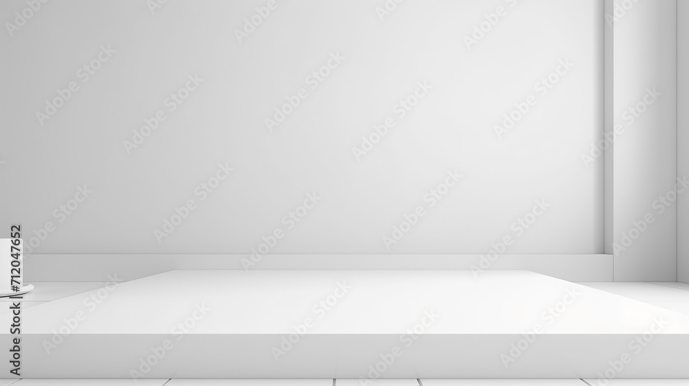 Obraz premium blank gray gradient background with product display