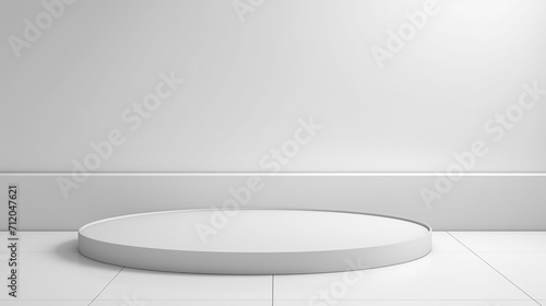 blank gray gradient background with product display © Aura