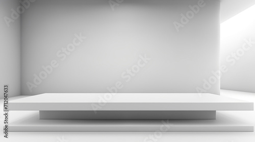 blank gray gradient background with product display