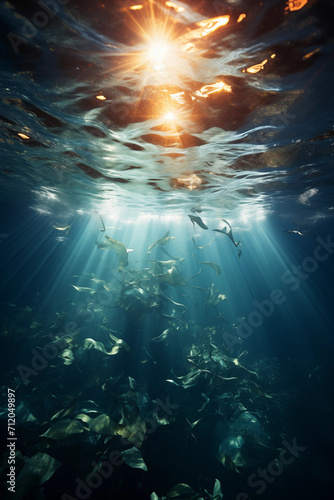 Underwater sunshine © Han