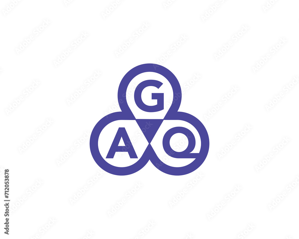 AGQ LOGO DESIGN VECTOR TEMPLATE AGQ LOGO DESIGN VECTOR TEMPLATE