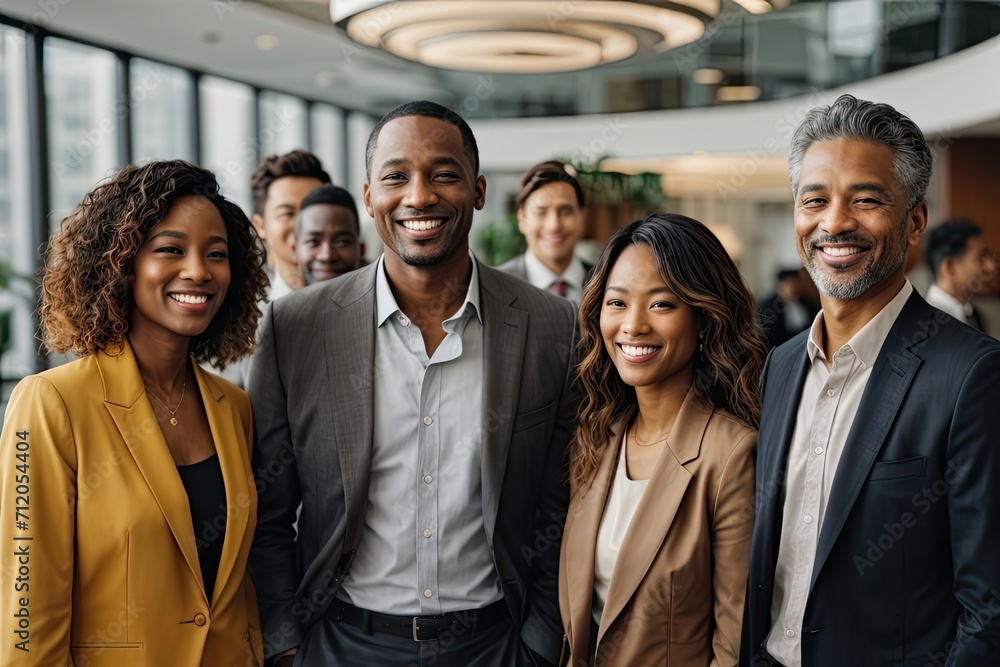 Different Races Meeting Diverse Group of Office People in Meeting Room Different Races Men ...