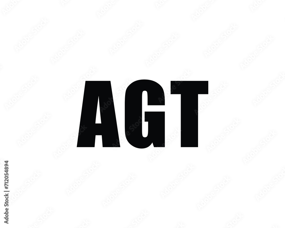 AGT LOGO DESIGN VECTOR TEMPLATE AGT LOGO DESIGN VECTOR TEMPLATE