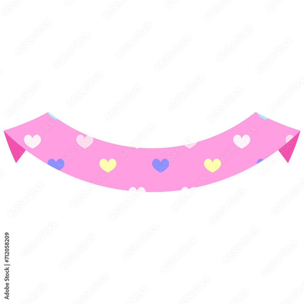 pastel ribbon bookmark banner collection pastel ribbon bookmark banner collection