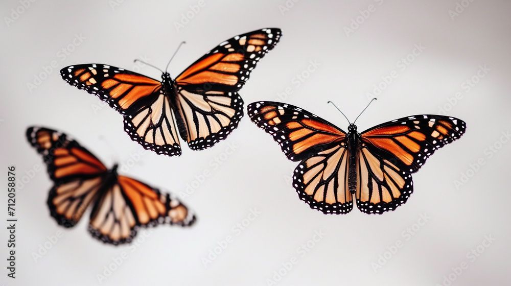 butterfly on white background butterfly on white background