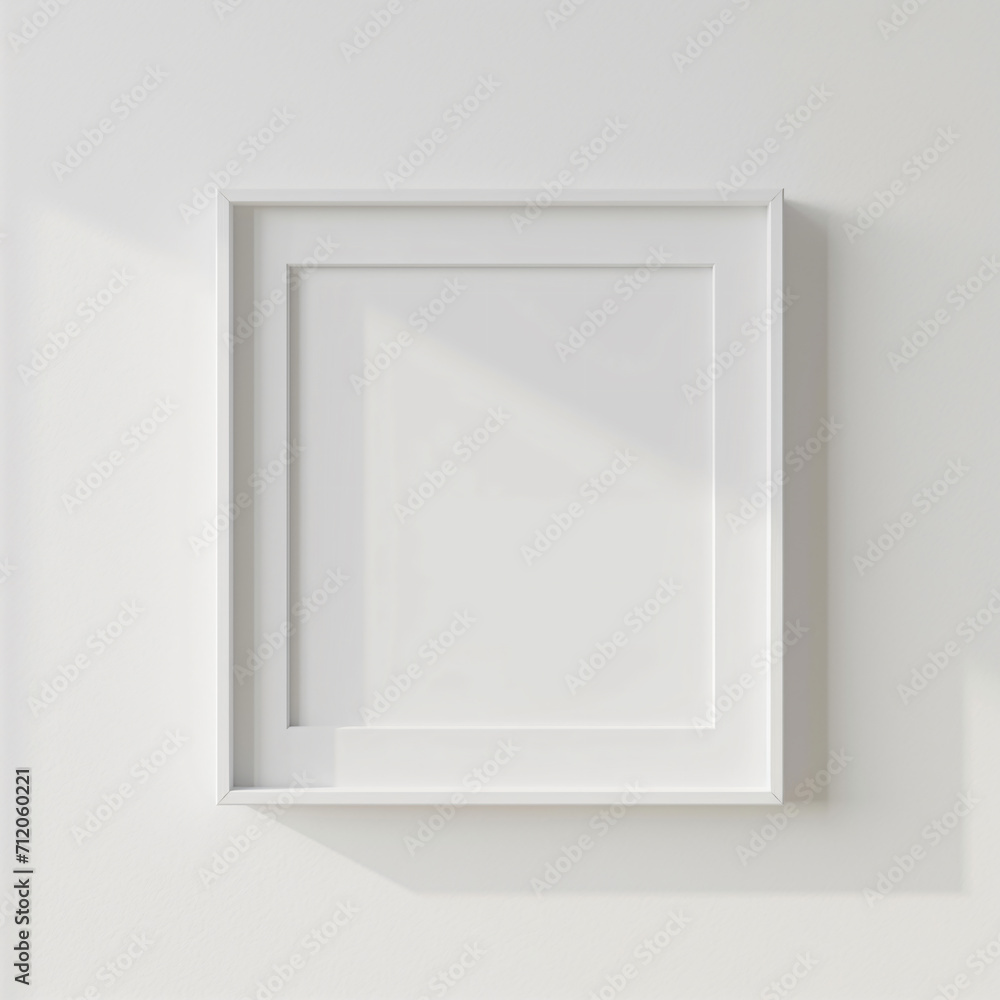 mockup of empty white frame mockup of empty white frame
