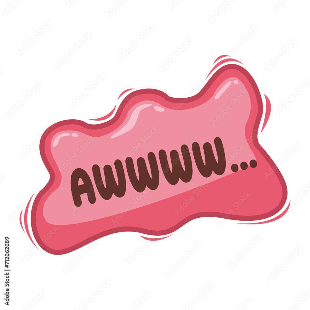 Speech bubble collection colorful. hand draw style Speech bubble collection colorful. hand draw style