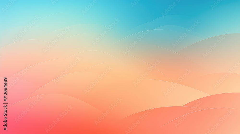 color gradient pastel background illustration soft gentle, soothing serene, tranquil peaceful color gradient pastel background - obrazy, fototapety, plakaty 