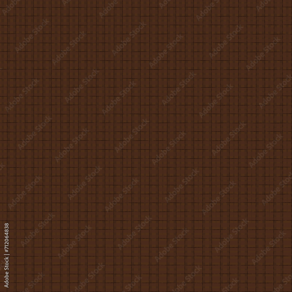 Fototapeta premium Check brown and beige plaid pattern tweed. Seamless neutral glen plaid vector illustration for spring summer autumn winter dress, scarf, jacket, skirt