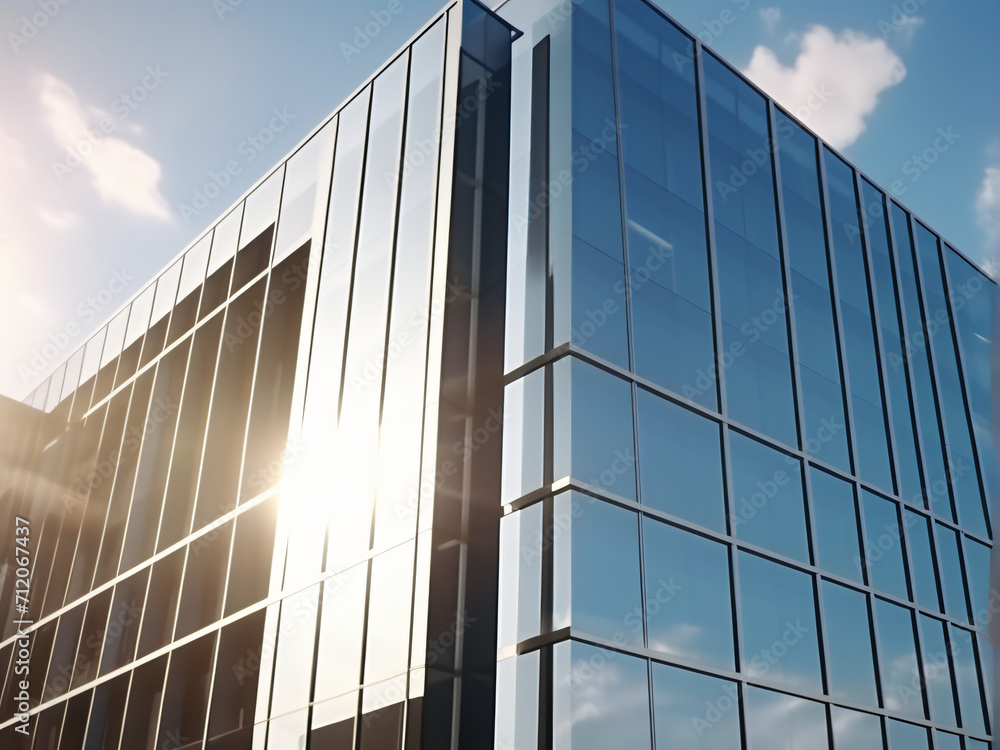 modern office building