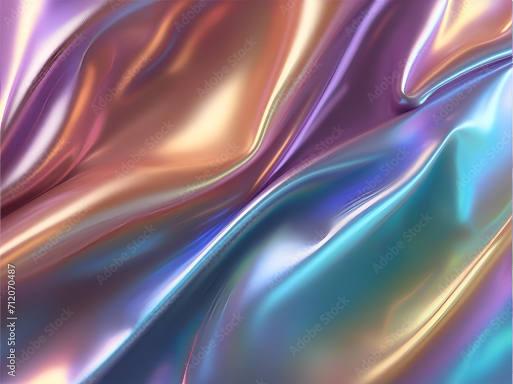 Holographic iridescent background, multicolored gradient abstract background. Holographic iridescent background, multicolored gradient abstract background.