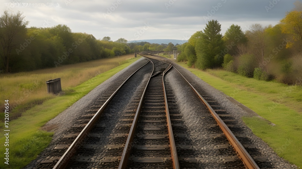 railway in the field Landscapes Through the Lens of Aerial Photography railway in the field Landscapes Through the Lens of Aerial Photography
