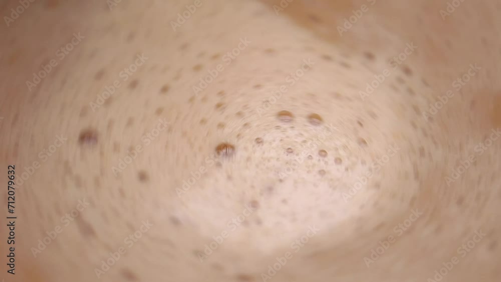 closeup of stirring coffee with spoon. closeup of stirring coffee with spoon.