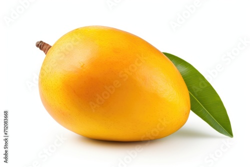 mango with leaf