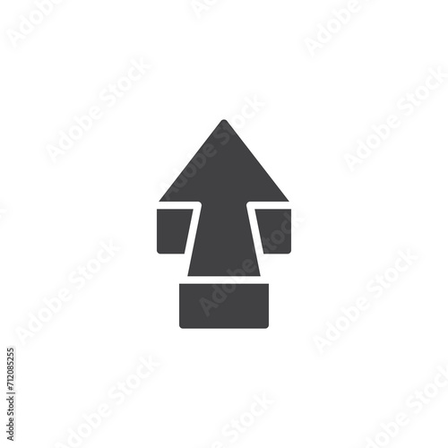 3D Arrow vector icon
