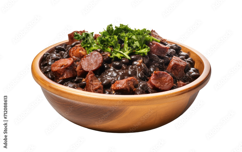 Indulge in the Richness of Feijoada on White or PNG Transparent Background Indulge in the Richness of Feijoada on White or PNG Transparent Background