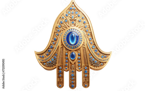 Adorn Your Space with the Hamsa Hand Wall Hanging on White or PNG Transparent Background