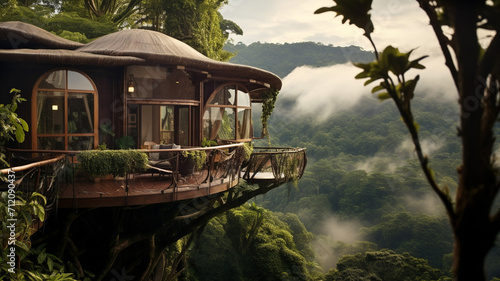 A whimsical treehouse hotel in Costa Rica amidst