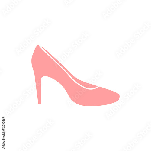 high heels icon logo vector image