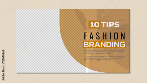Fashion Youtube Thumbnail Template Design