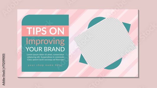 Fashion Youtube Thumbnail Template Design