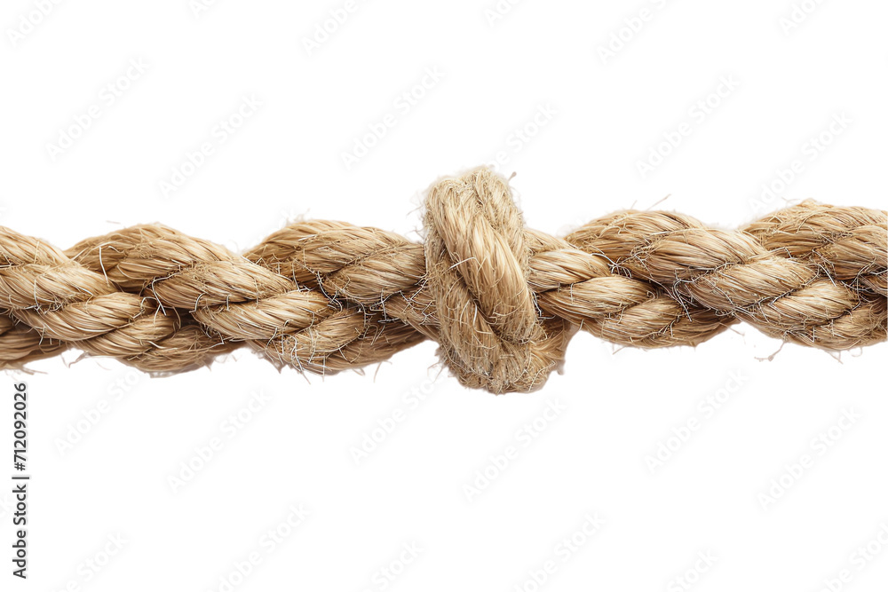 Fototapeta premium Isolated Rope Bundle