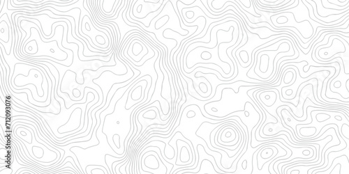 Black and white topography contour lines map isolated on white background. The stylized height of the topographic map contour in lines and contours isolated on transparent. topography line map.