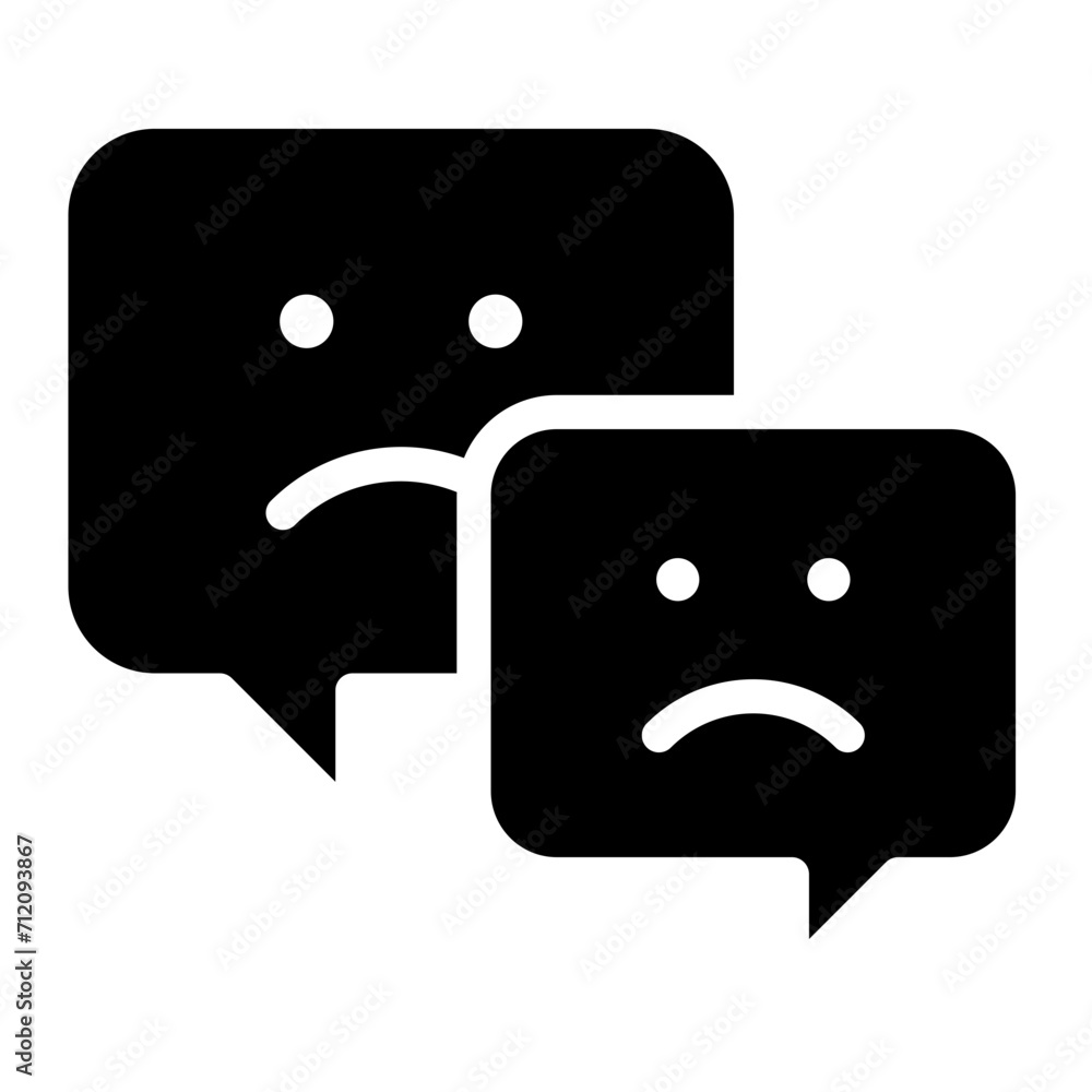 negative feedback emoticon chat negative feedback emoticon chat