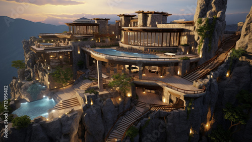 Falcons Nest Resort A luxury resort perched atop a freedom