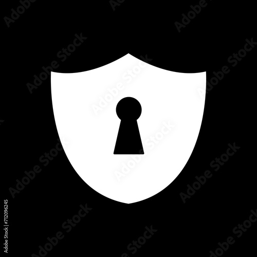 pad lock icon logo vector image