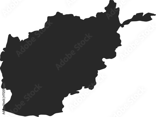maps illustration afghanistan