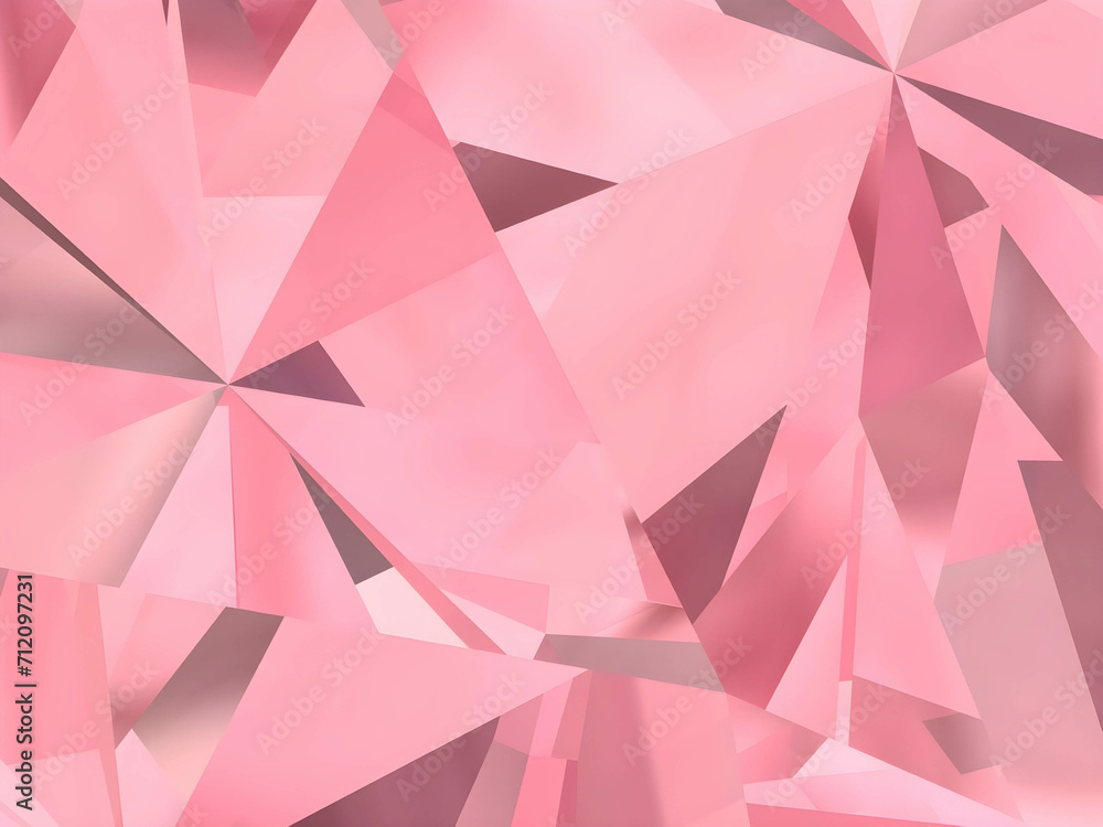 Fototapeta premium Realistic diamond texture close up, 3D illustration. (high resolution 3D image)
