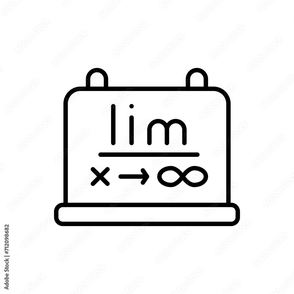 Limit outline icons, minimalist vector illustration ,simple transparent graphic element .Isolated on white background Limit outline icons, minimalist vector illustration ,simple transparent graphic element .Isolated on white background
