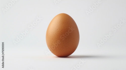 Chicken Egg on white background