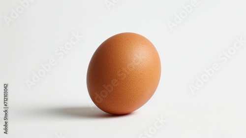 Chicken Egg on white background