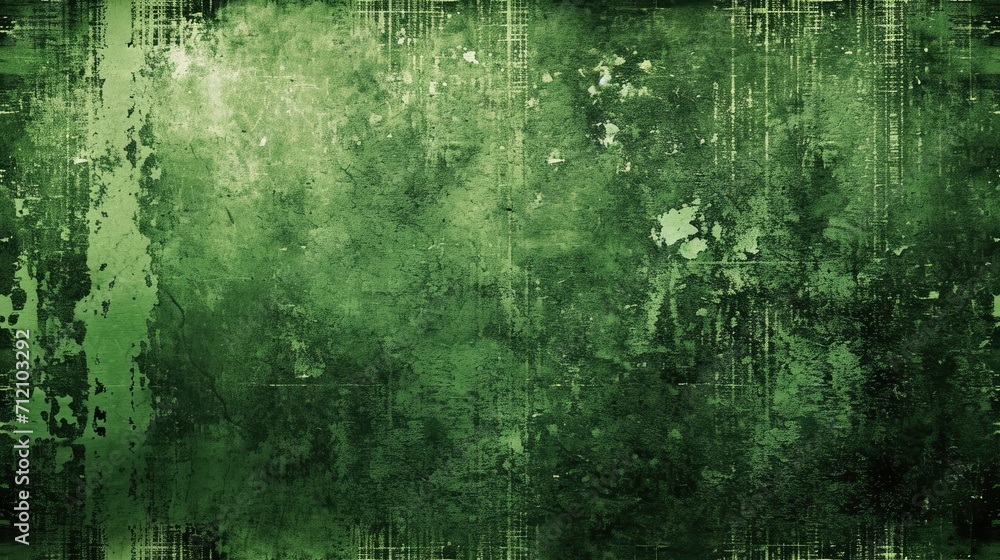 Edgy and distressed grunge textures where the dominant color is Green Edgy and distressed grunge textures where the dominant color is Green
