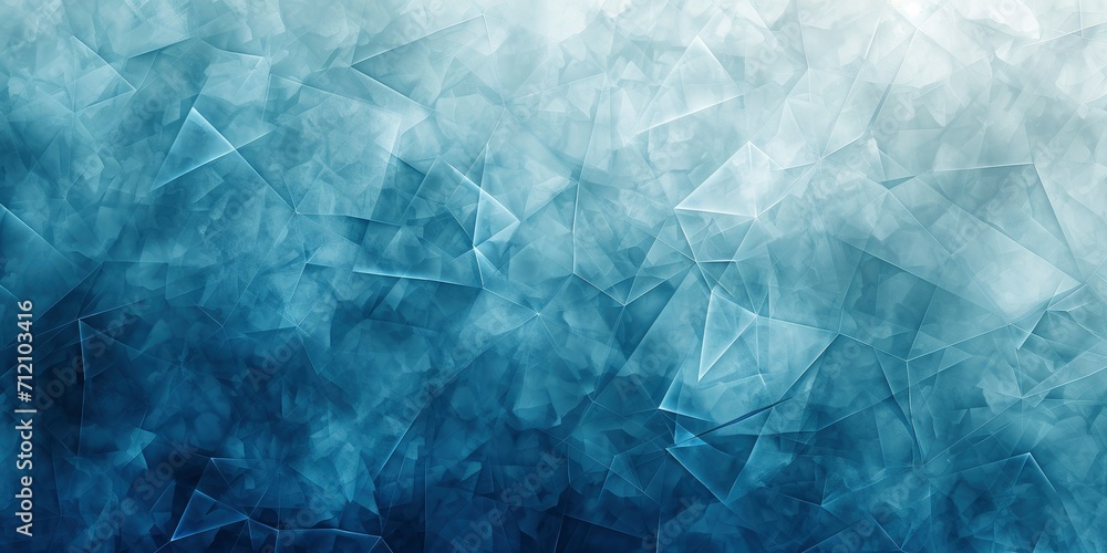 Geometric blue ice texture background Geometric blue ice texture background