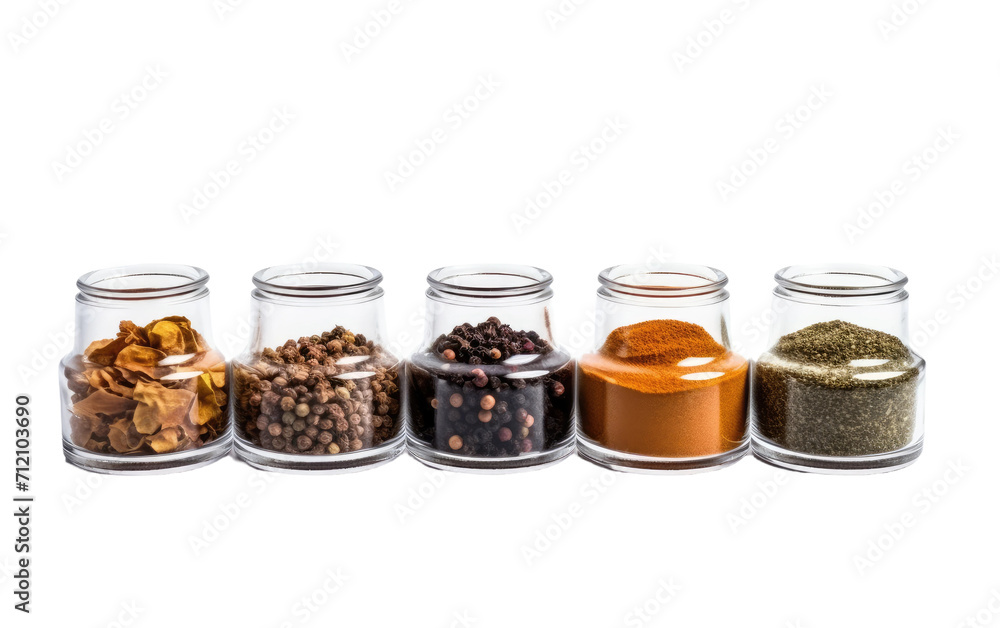 Explore the World of Culinary Delight with the Spice Blend Collection on White or PNG Transparent Background Explore the World of Culinary Delight with the Spice Blend Collection on White or PNG Transparent Background