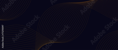 Abstract wavy Grey gradient stream element for design on a dark black background. Blending gradient colors line art. wave line for banner, frequency sound wave, twisted curve lines with blend effect.