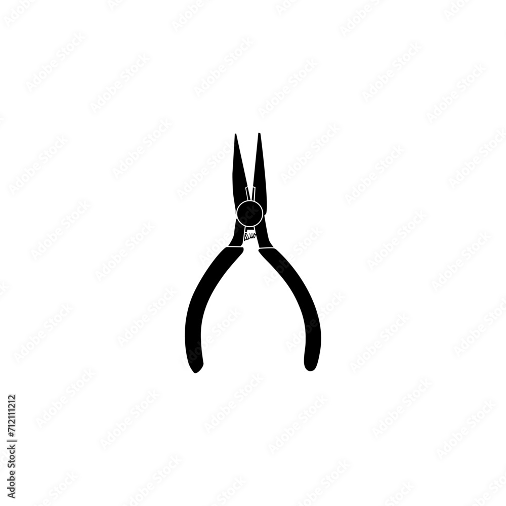Pliers Silhouette, Flat Style, can use for Pictogram, Logo Gram, Art Illustration, Apps, Website, Icon, Symbol or Graphic Design Element. Vector Illustration
Pliers Silhouette, Flat Style, can use for Pictogram, Logo Gram, Art Illustration, Apps, Website, Icon, Symbol or Graphic Design Element. Vector Illustration