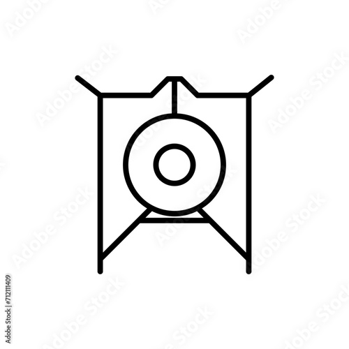gong line icon
