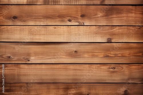Texture background and banner with long wooden planks