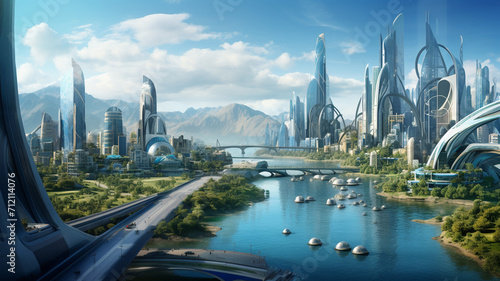 Futuristic and Smart Cities With rapid technological