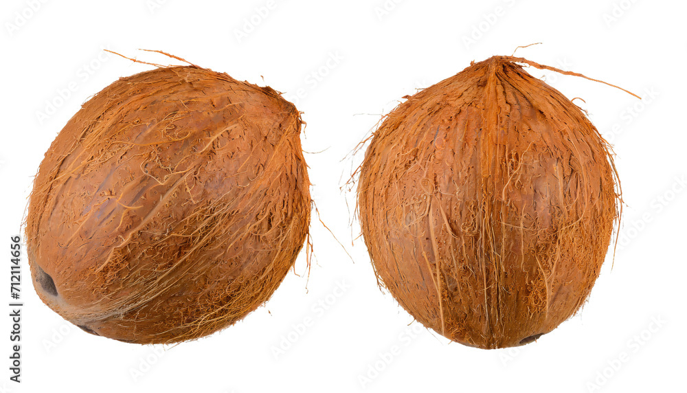 Delicious coconuts - isolated