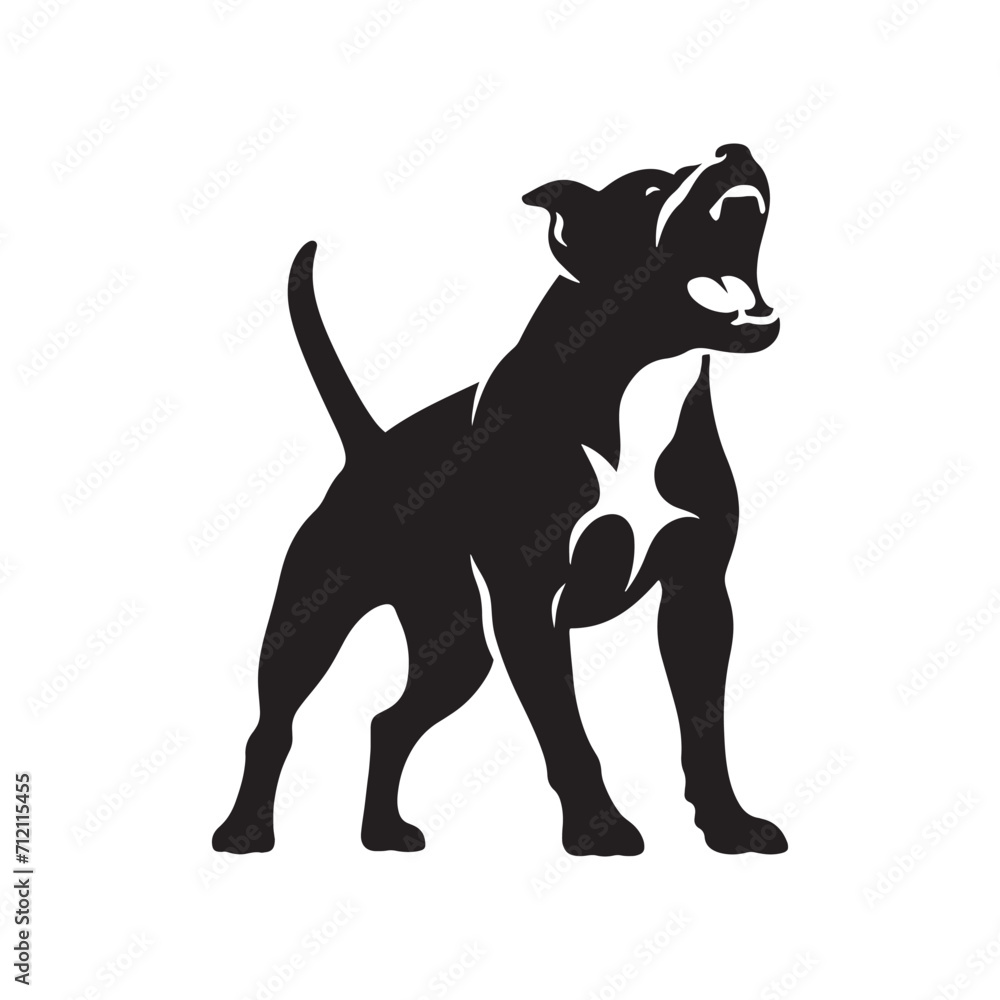 Canine Elegance: Pitbull Dog Silhouette Set in Detailed Illustrations Reflecting the Grace and Beauty of this Breed - Monster Dog Silhouette - Powerful Pitbull Vector
Canine Elegance: Pitbull Dog Silhouette Set in Detailed Illustrations Reflecting the Grace and Beauty of this Breed - Monster Dog Silhouette - Powerful Pitbull Vector