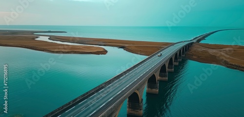 bridge in Natural Background photo