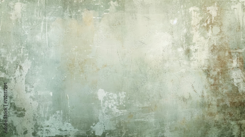 A Grunge Pale Sage Green Background, Elegantly Distressed for a Touch of Vintage Charm A Grunge Pale Sage Green Background, Elegantly Distressed for a Touch of Vintage Charm