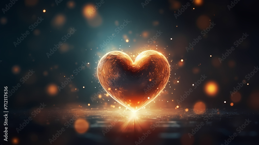 Vibrant Valentine's Day background, hearts background Vibrant Valentine's Day background, hearts background