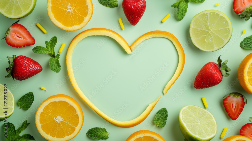 seamless background with fruits seamless background with fruits