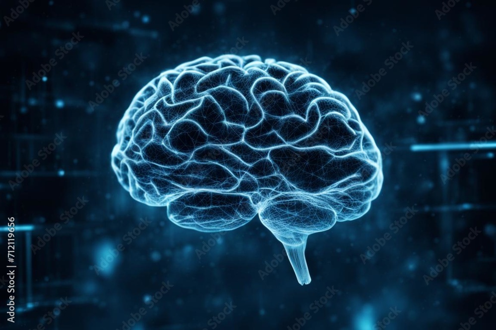 human brain scan human brain scan